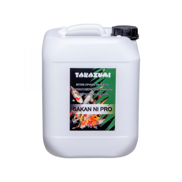 Sakan-ni Pro 10 liter, eigen gebruik